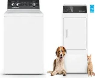 Side by Side Washer & Dryer Set
